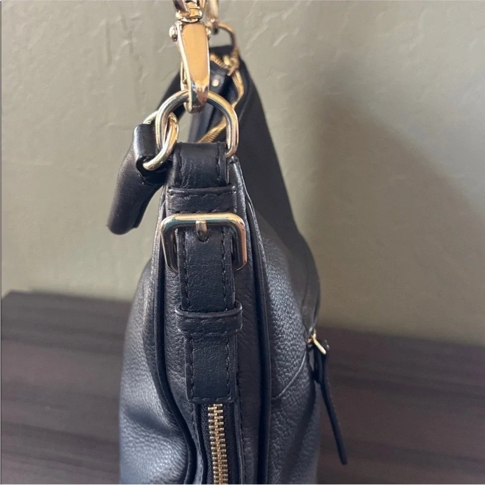 Kate‎ Spade Cobble Hill Black Pebble Leather Shoulder Hand Bag